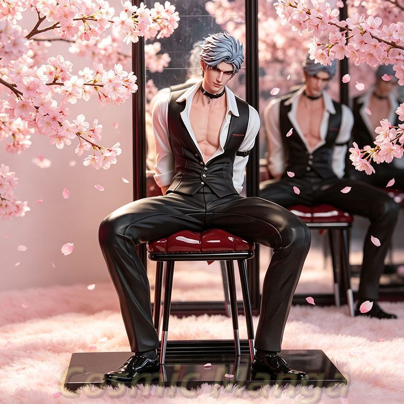 Model Kit Anime - مجسمات كرتونية من PVC لشخصيات لعبة