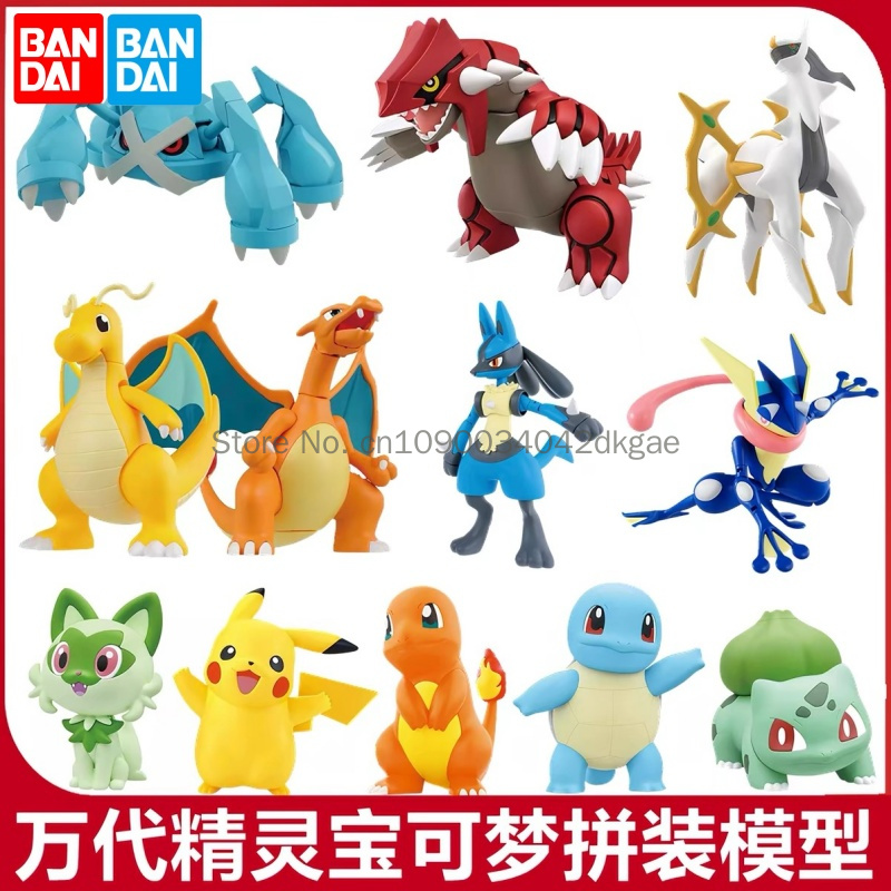 Model Kit Quick Mew - مجموعة نماذج بوكيمون الأصلية من بانداي،