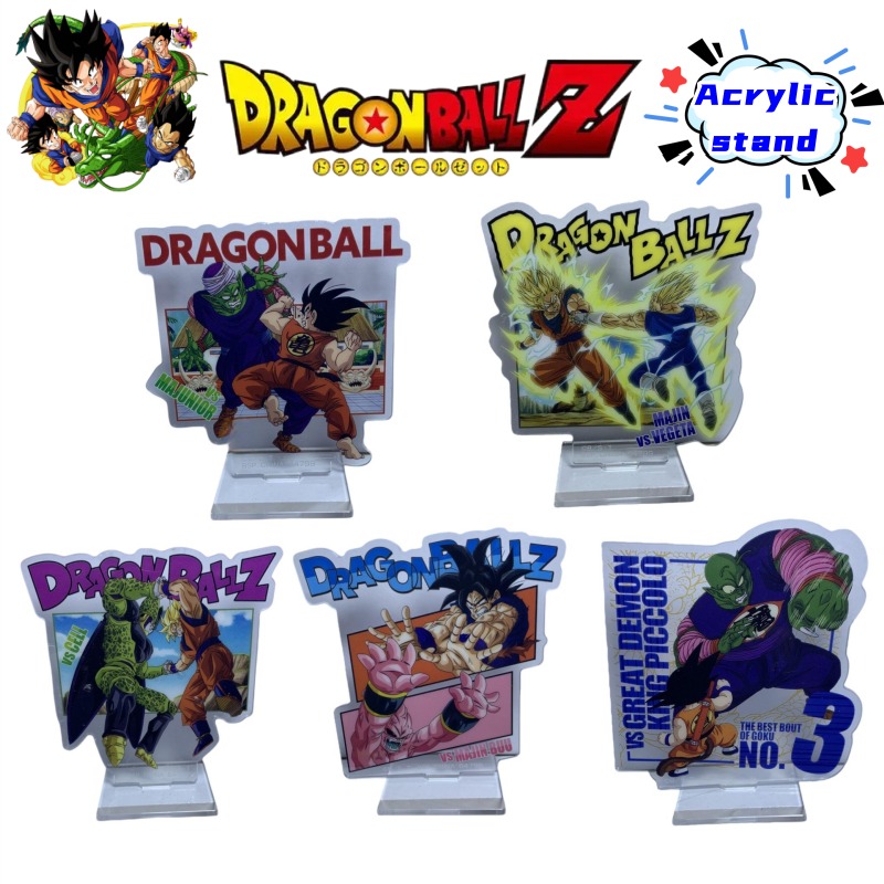 Model Kit Dragon Ball - حامل أكريليك ثنائي الأبعاد لشخصية كاميه