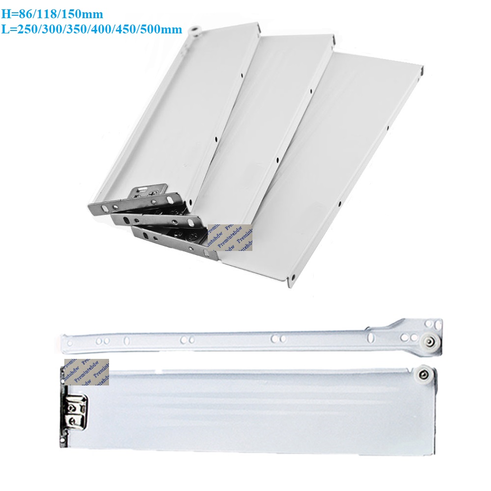 Model Kit Runner Organizer - 1 زوج صندوق معدني درج جدار