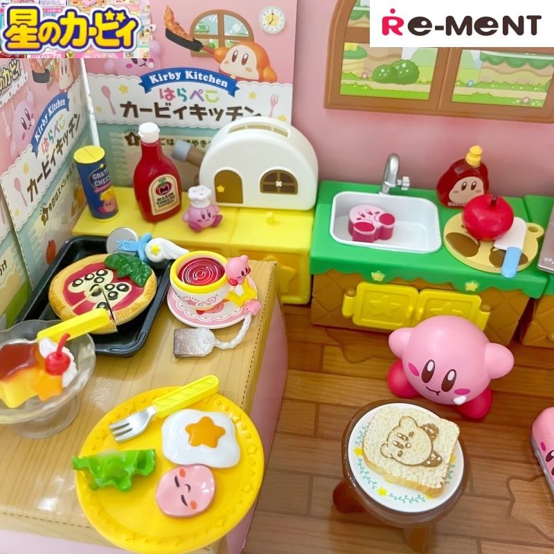 Model Kitchen Set Pvc - مجموعة طعام مصغرة للمطبخ من RE-MENT