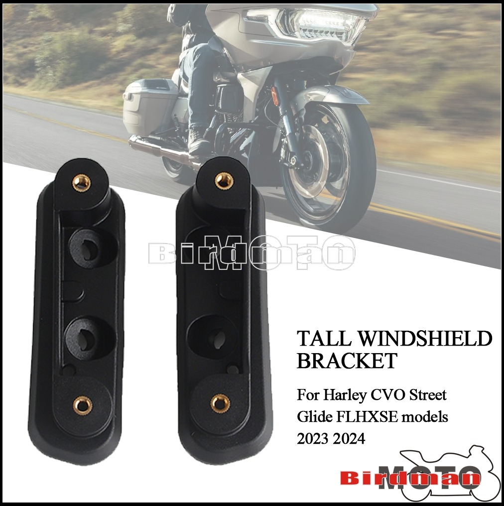 Model Kit Harley Davidson - دراجة نارية طويلة الزجاج الأمامي مجموعة