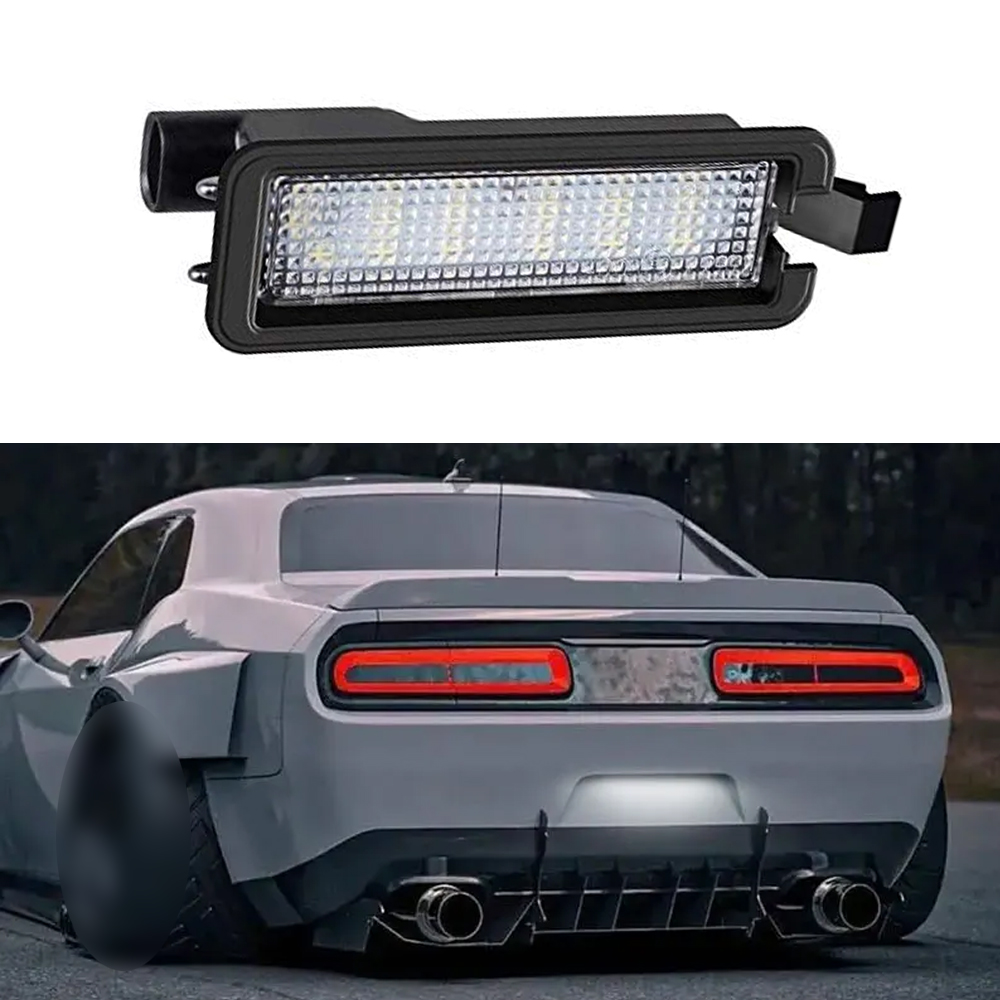 Model Kit Dodge Charger - ضوء لوحة ترخيص LED ل شاحن