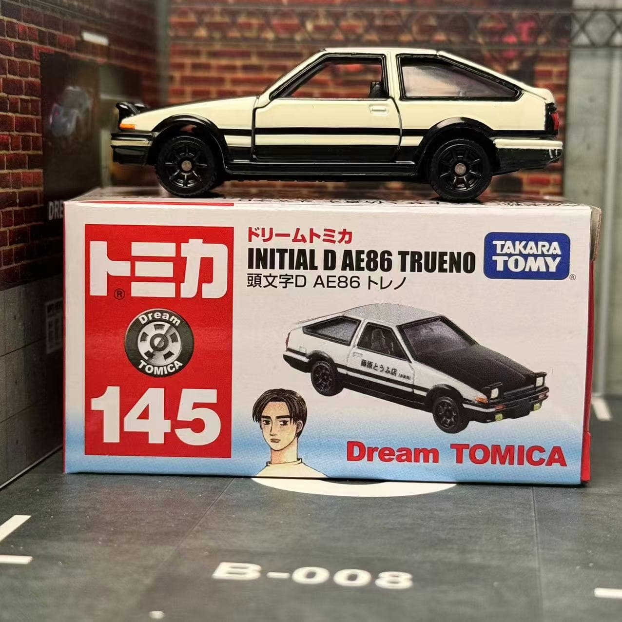 Model Kit Ae86 - حلم توميكا رقم. 145 الأولي D