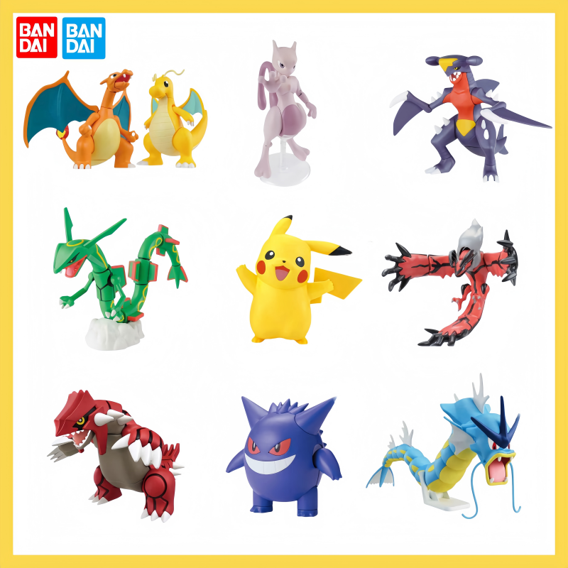 Model Kit Quick Mew - الأصلي بانداي بوكيمون أطقم منمذجة سريعة