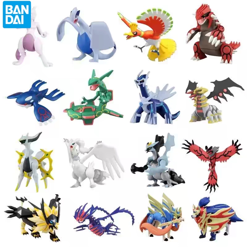 Model Kit Quick Mew - حار الأصلي بانداي بوكيمون أطقم منمذجة