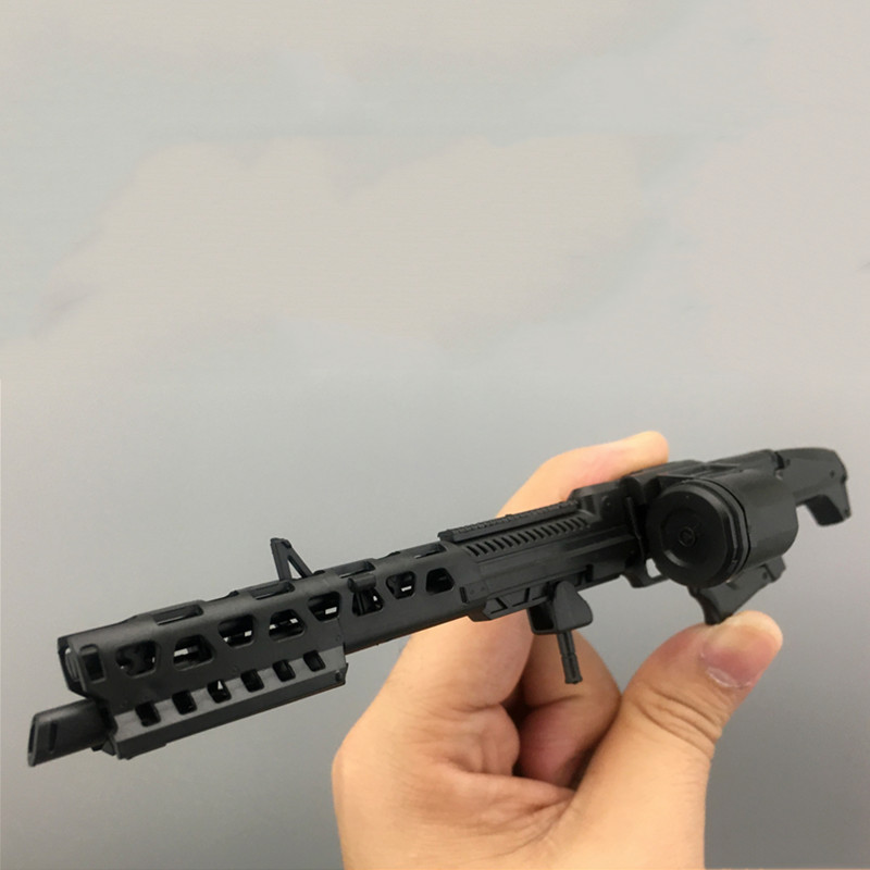 Model Kit Weapons - طقم تجميع مسدس MG62 بمقياس 1/6،