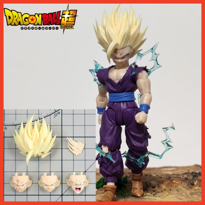 Model Kit Dragon Ball - مجسمات شعر غوهان من دراغون بول