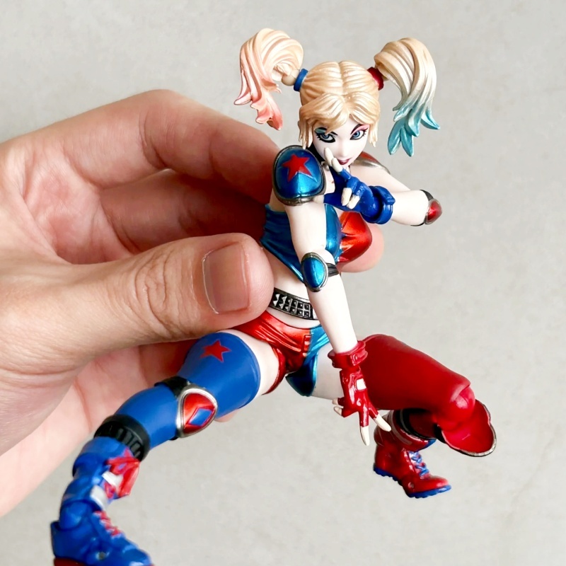Model Kit Harley Quinn - شخصيات حركة أنيمي للفتيات المهرجة ،