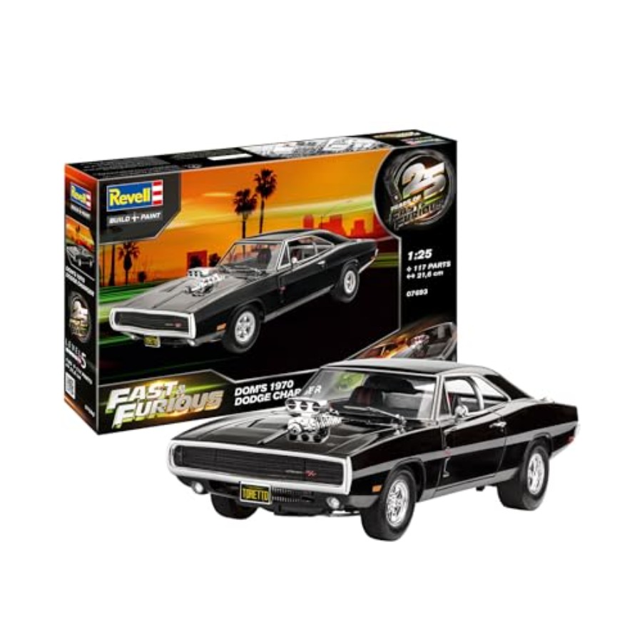 نموذج سيارة دودج تشارجر 1970 ل - مراجعة Model Kit Dodge Charger وسعره