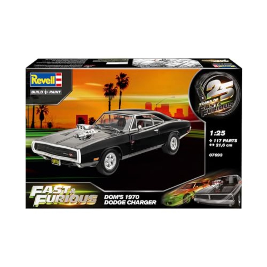 نموذج سيارة دودج تشارجر 1970 ل - مراجعة Model Kit Dodge Charger وسعره