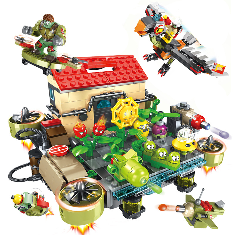 النباتات مقابل الزومبي معركة ق - مراجعة Model Kit Vs Lego وسعره
