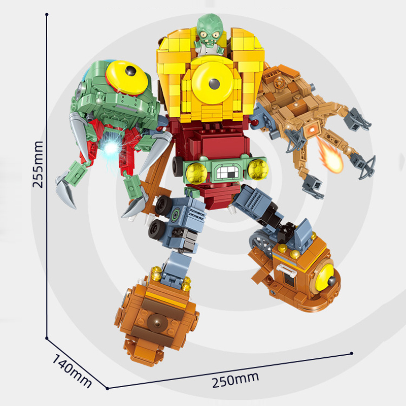 النباتات مقابل الزومبي معركة ق - مراجعة Model Kit Vs Lego وسعره