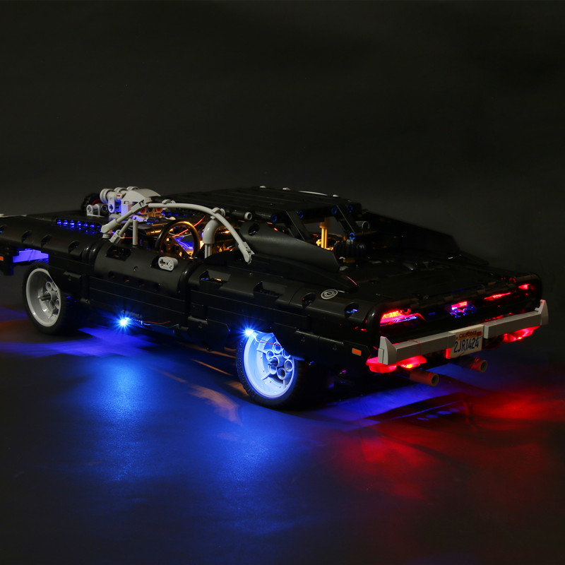 طقم إضاءة LED مناسب لمجموعة مك - مراجعة Model Kit Dodge Charger وسعره