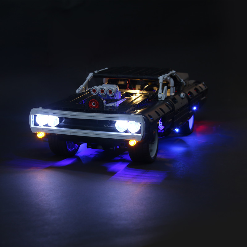 طقم إضاءة LED مناسب لمجموعة مك - مراجعة Model Kit Dodge Charger وسعره
