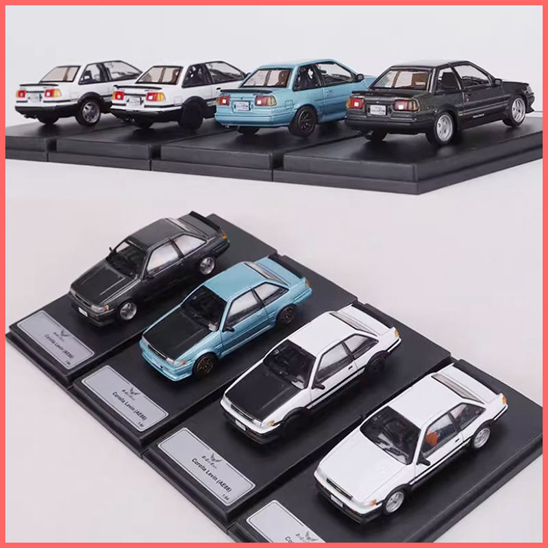DCT 1:64 مقياس AE86 كورولا ليف - مراجعة Model Kit Ae86 وسعره