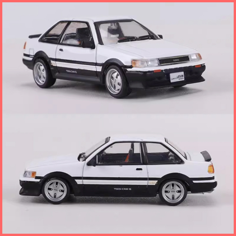 DCT 1:64 مقياس AE86 كورولا ليف - مراجعة Model Kit Ae86 وسعره