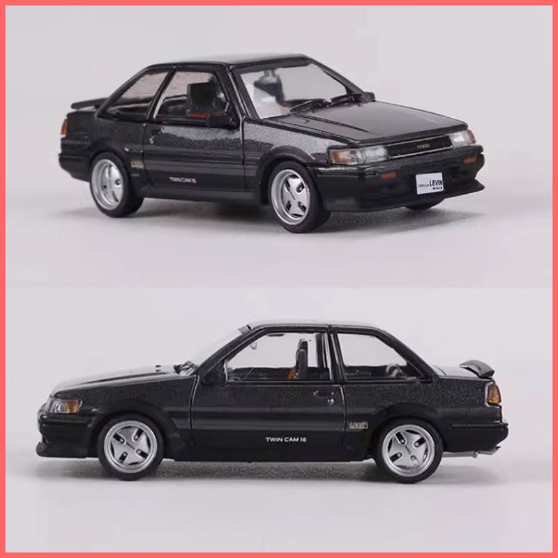 DCT 1:64 مقياس AE86 كورولا ليف - مراجعة Model Kit Ae86 وسعره