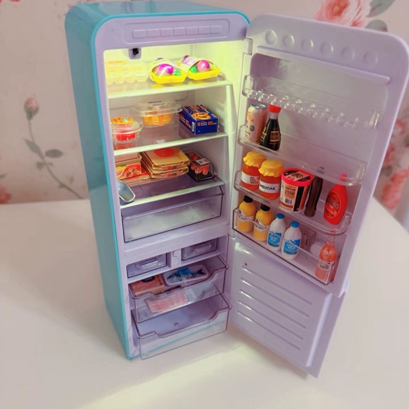 مجموعة ثلاجة ميني فيل ذا فريدج - مراجعة Model Kitchen Set Pvc وسعره