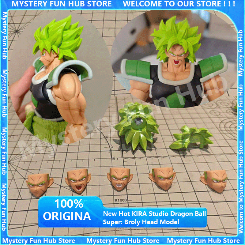 نموذج رأس شخصية برولي من سلسلة - مراجعة Model Kit Dragon Ball وسعره