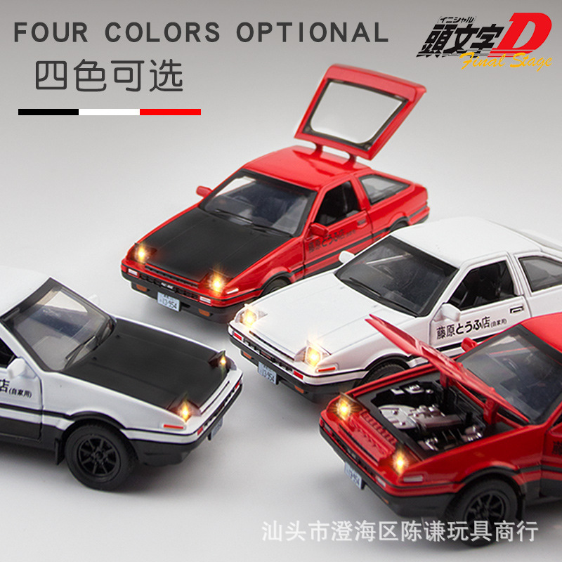 نموذج سيارة AE86 من INITIAL D  - مراجعة Model Kit Ae86 وسعره