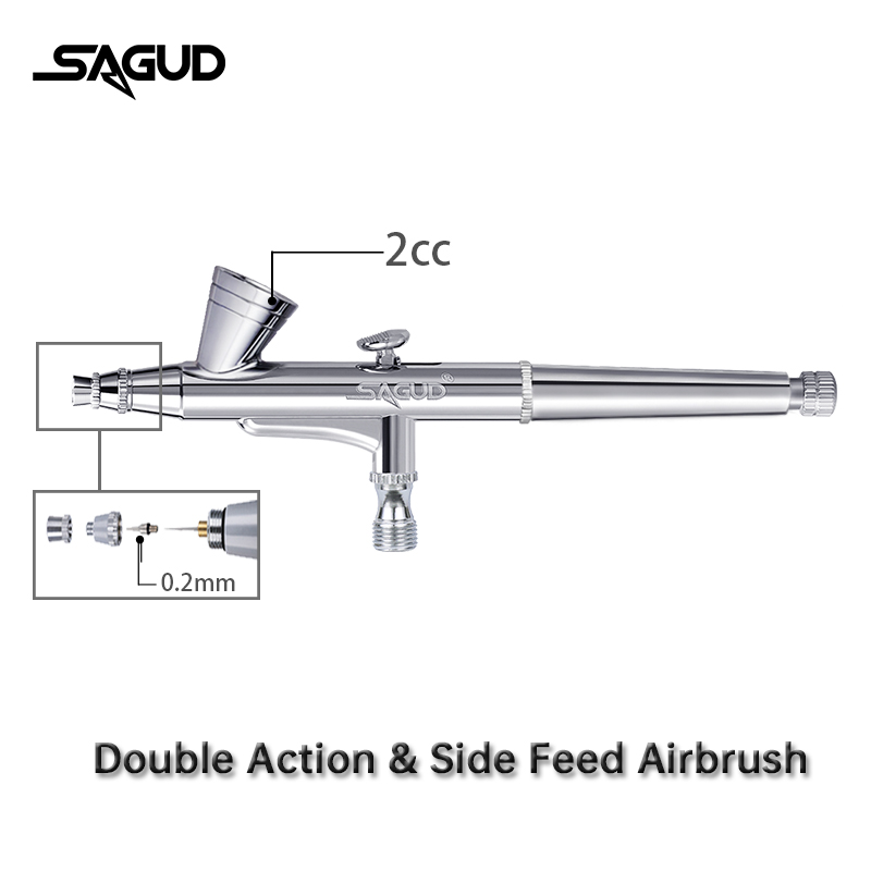 SAGUD البخاخة نموذج SD-135 0.2 - مراجعة Model Kit Weapons وسعره