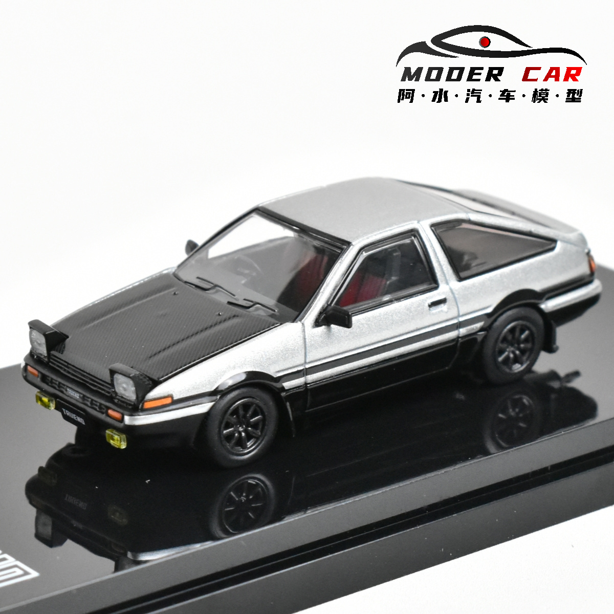 هواية اليابان 1:64 مركبة TRUEN - مراجعة Model Kit Ae86 وسعره