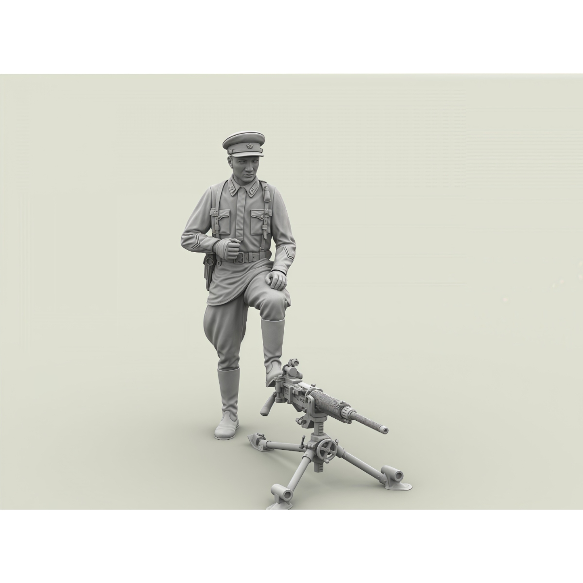 طقم نموذج من الراتنج غير مطلي  - مراجعة Model Kit Weapons وسعره