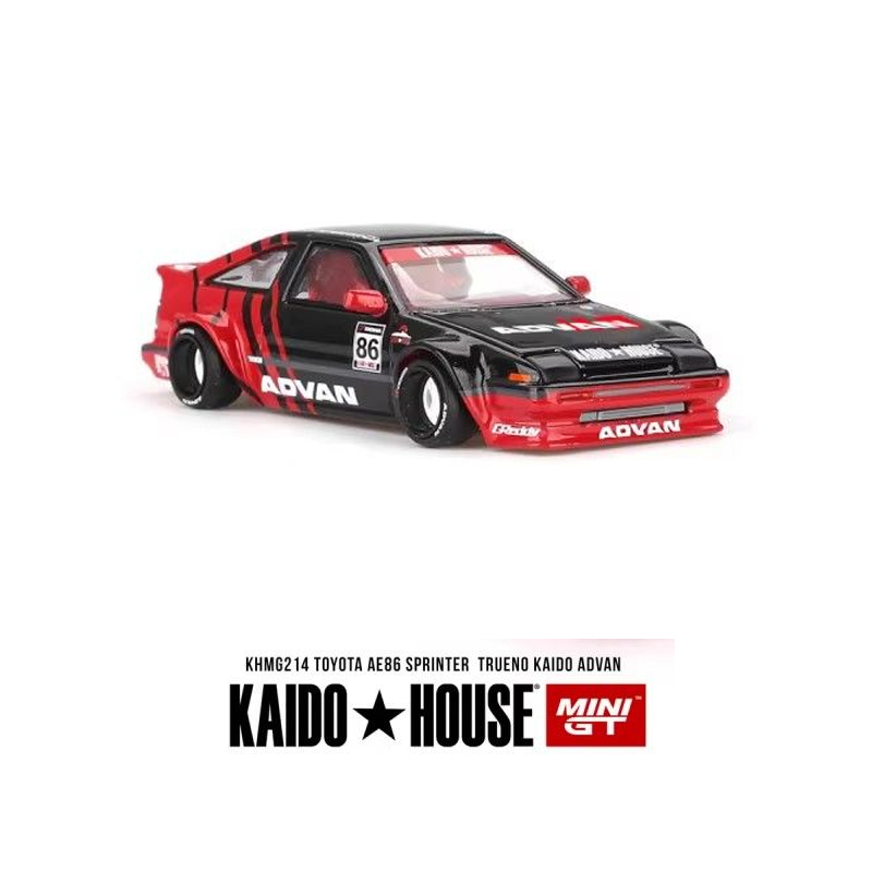 كيدو هاوس + مينيجت 1:64 تويوتا - مراجعة Model Kit Ae86 وسعره