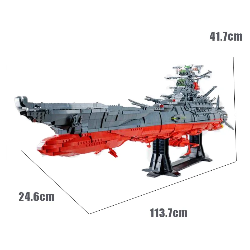 نموذج سفينة حربية فضائية ، مجم - مراجعة Model Kit Yamato وسعره