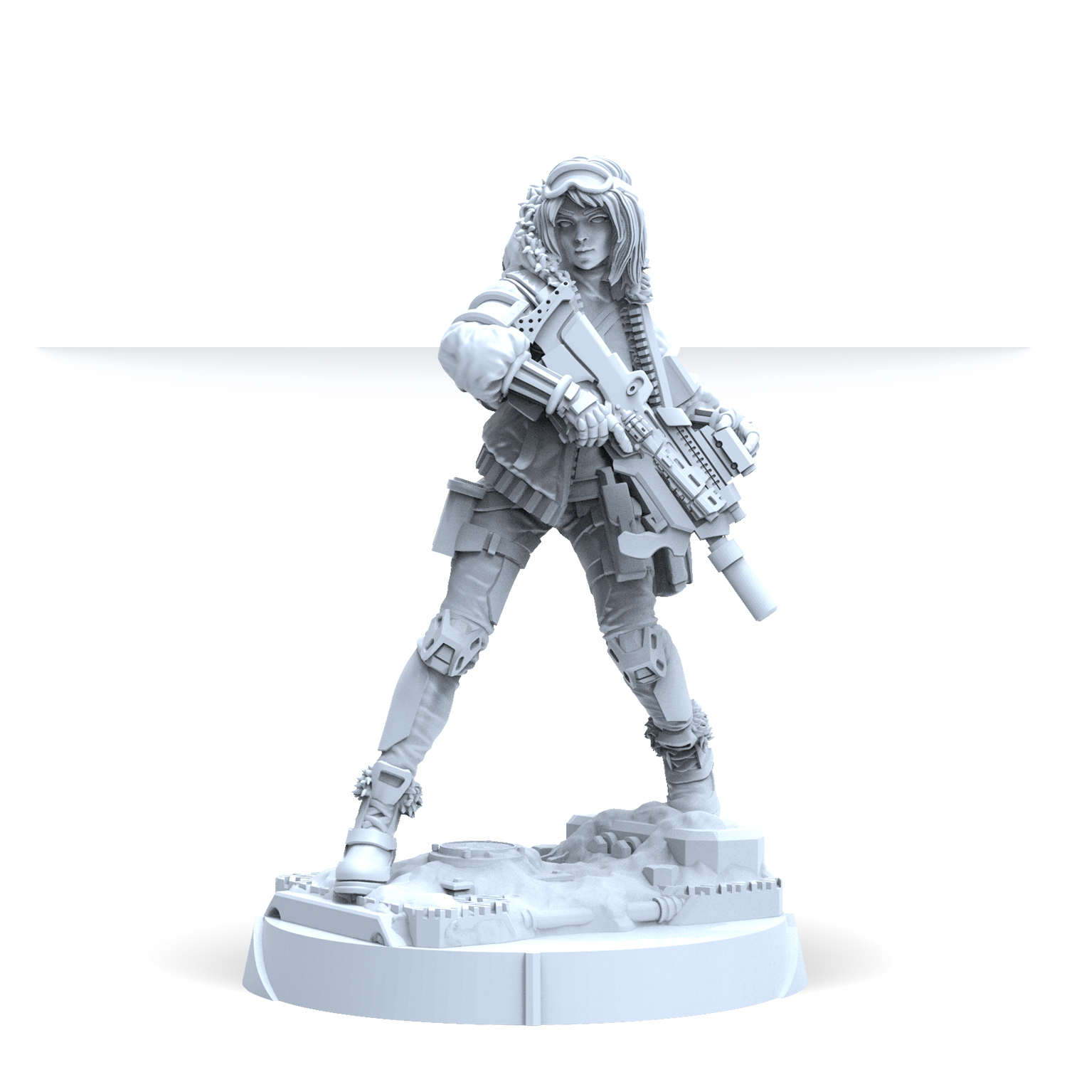 طقم نموذج من الراتنج Infinity  - مراجعة Model Kit Entry Grade وسعره