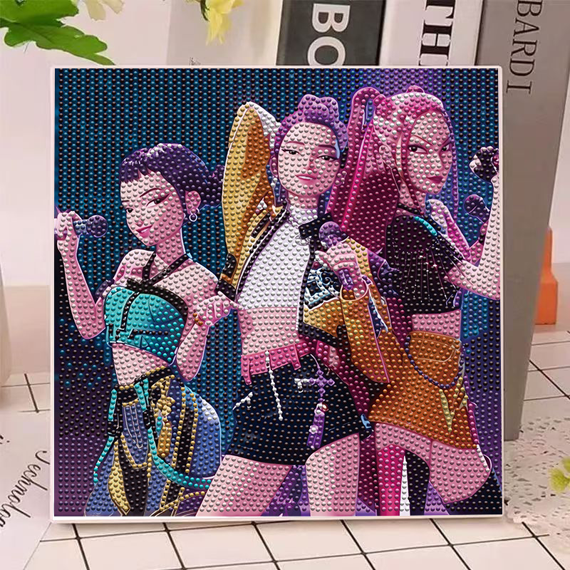 طقم رسم بالألماس كامل 5D بتصمي - مراجعة Model Kit Anime وسعره