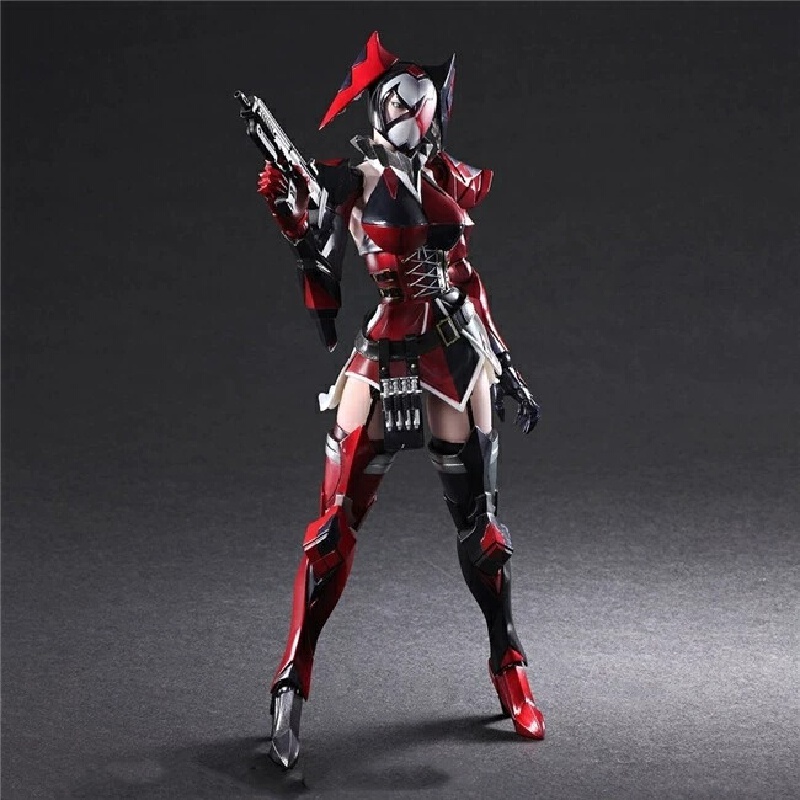 لعب الفنون كوين عمل الشكل تيار - مراجعة Model Kit Harley Quinn وسعره