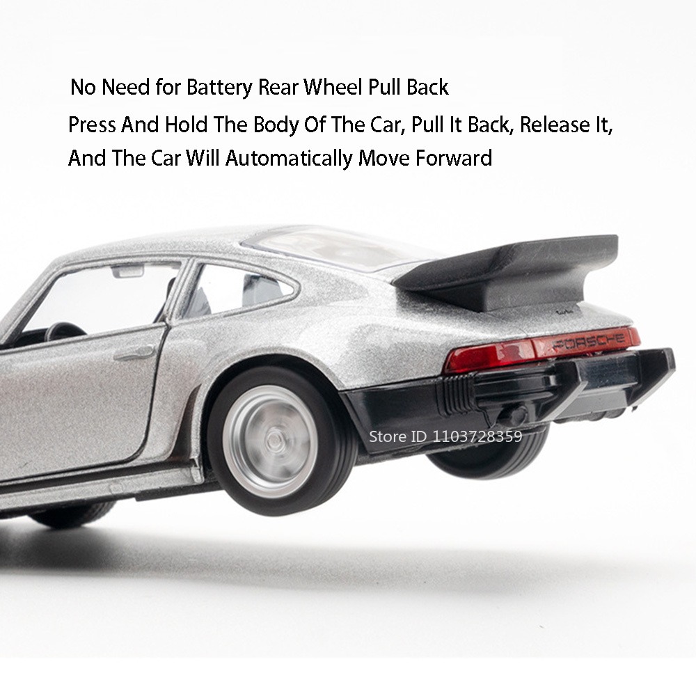 1:36 بورش 911 توربو 1978 لعبة  - مراجعة Model Kit Ae86 وسعره