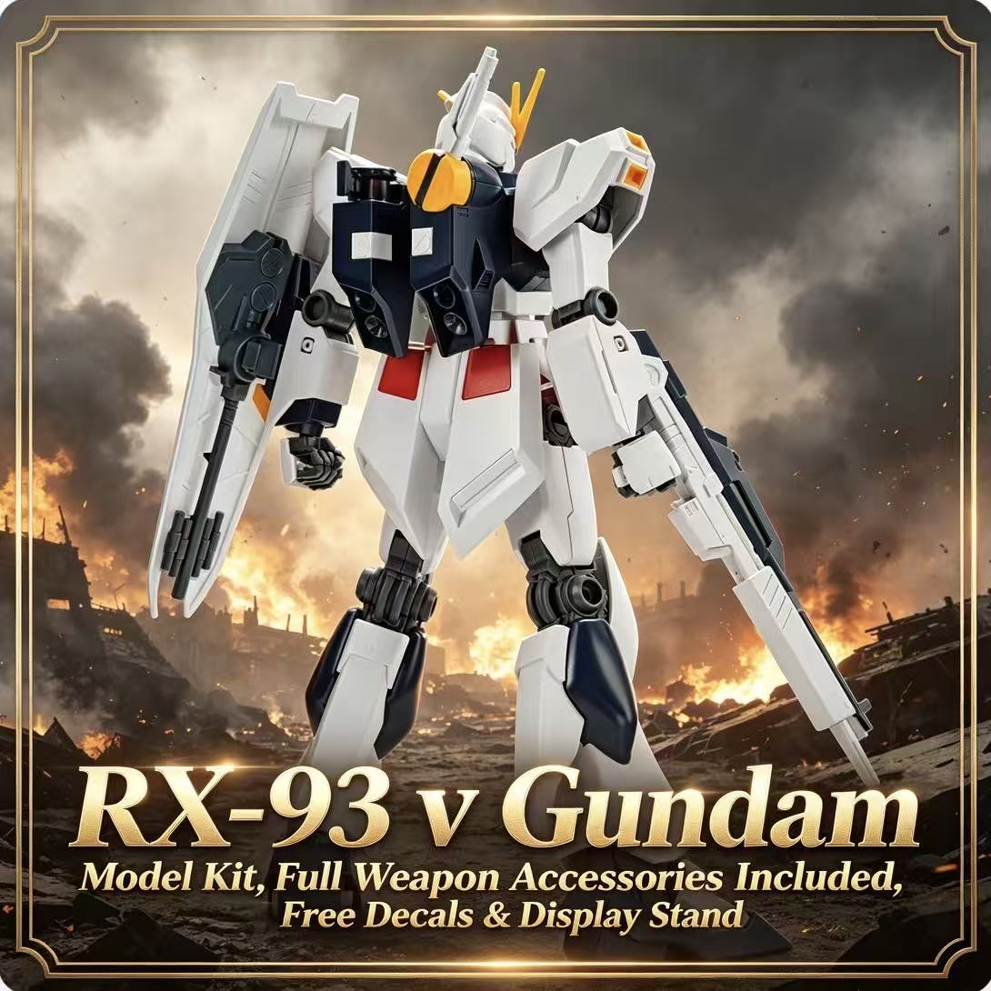 93HG 1/144 طقم نموذج جاندام RX - مراجعة Model Kit Entry Grade وسعره