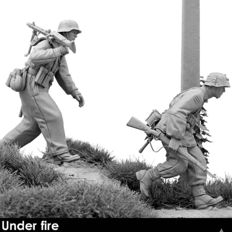 1/35 مقياس الراتنج أرقام نموذج - مراجعة Model Kit Weapons وسعره