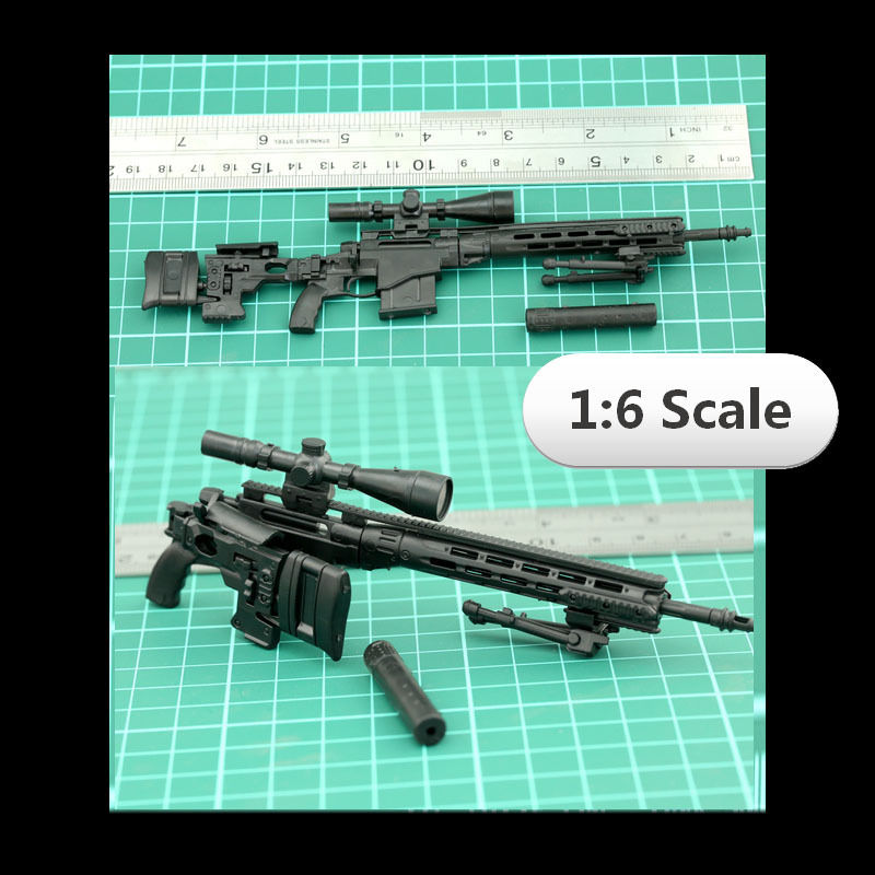 1/6 مقياس ريمنجتون MSR وحدات ب - مراجعة Model Kit Weapons وسعره