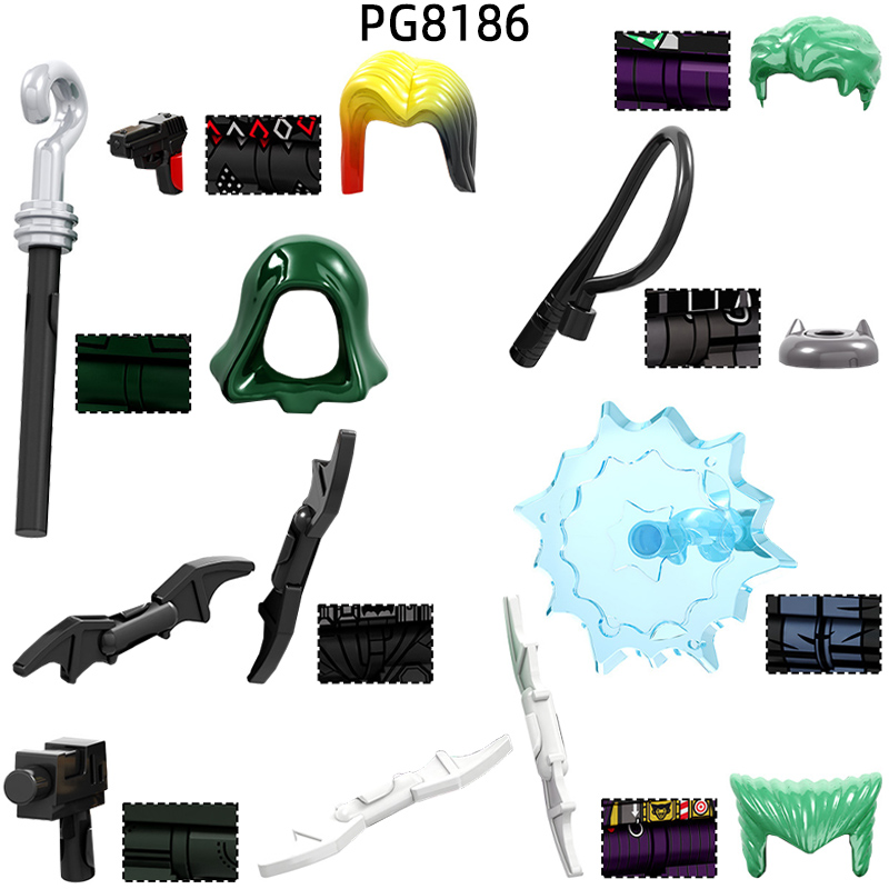 PG8186 أجزاء أسلحة وملابس وشخص - مراجعة Model Kit Weapons وسعره