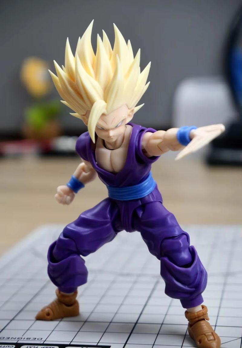 مجسمات شعر غوهان من دراغون بول - مراجعة Model Kit Dragon Ball وسعره