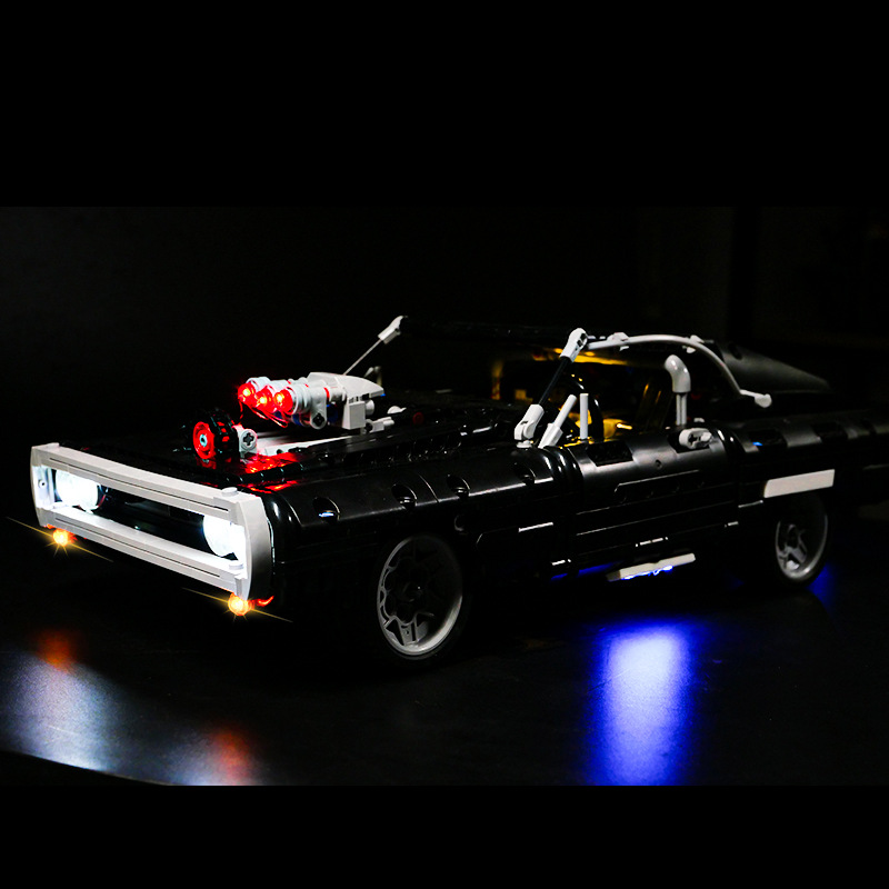 طقم ضوء LED لشاحن دودج ، بدون  - مراجعة Model Kit Dodge Charger وسعره