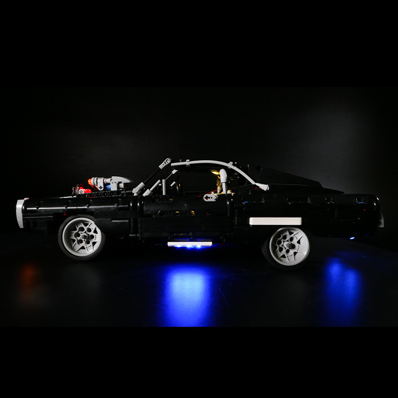 طقم ضوء LED لشاحن دودج ، بدون  - مراجعة Model Kit Dodge Charger وسعره