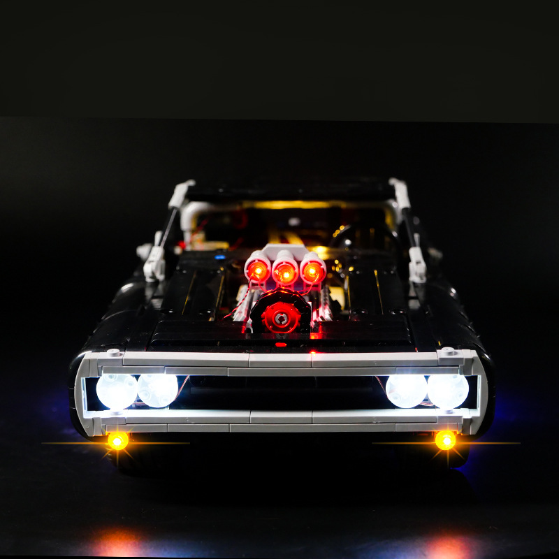 طقم ضوء LED لشاحن دودج ، بدون  - مراجعة Model Kit Dodge Charger وسعره