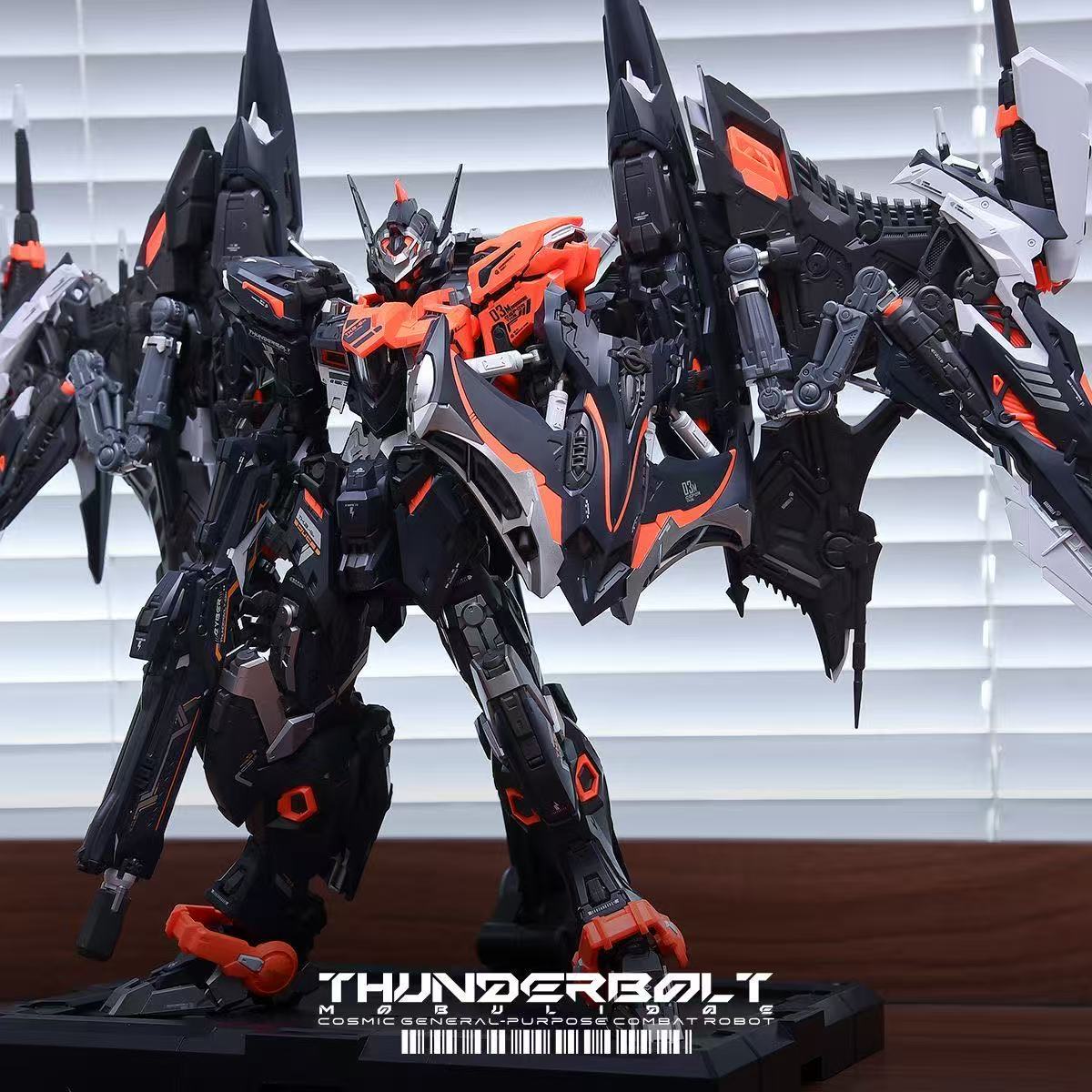 THUNDERBOLT MOBULIDAE 1/100 لع - مراجعة Model Kit Infinite Dimension وسعره