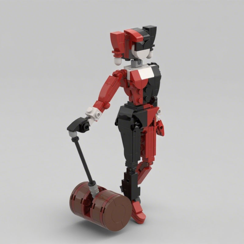 183 قطعة نموذج شخصية هارلي كوي - مراجعة Model Kit Harley Quinn وسعره
